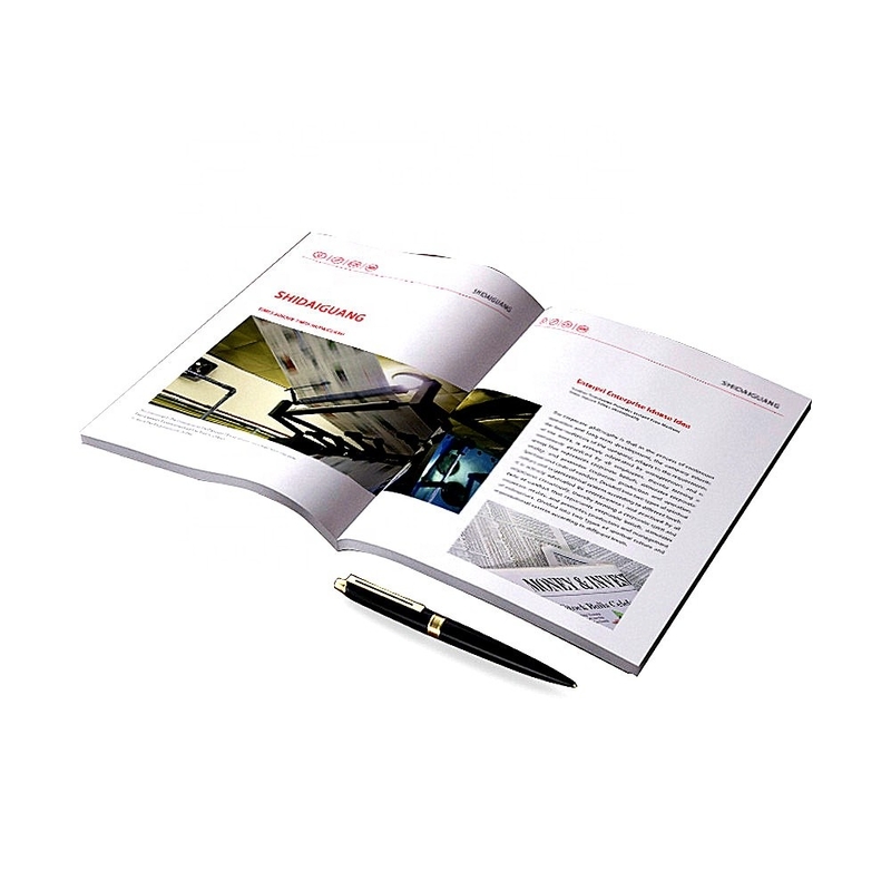 A5 148 x 210 mm Produktkatalog Drucken Rückenheftung