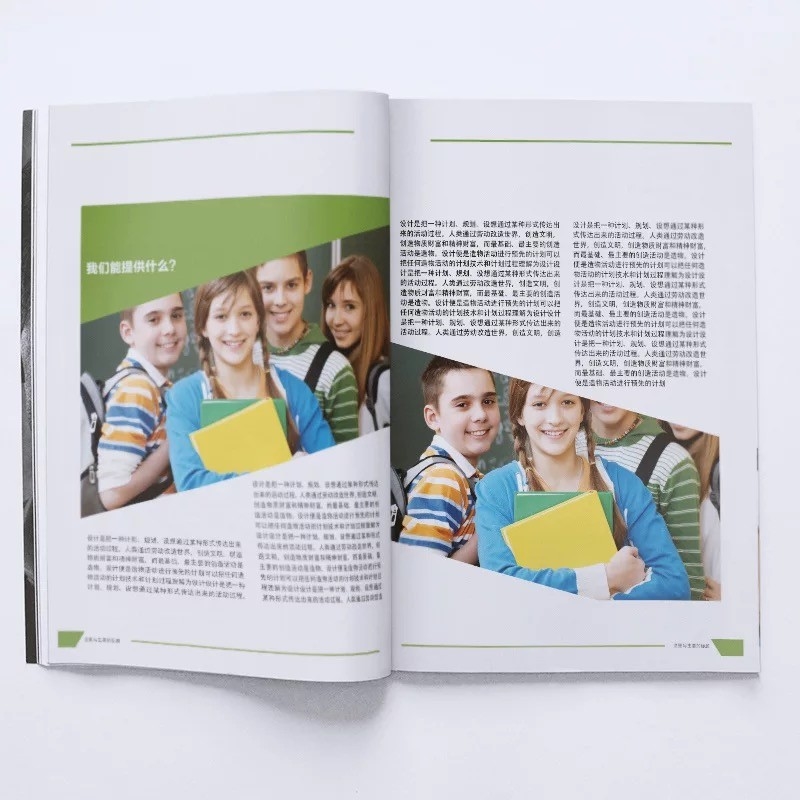 A5 A6 Malbuchdruck Film Laminierung Katalog Druckservice