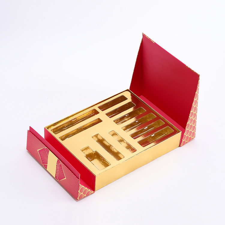 Iso9001 Vollfarbig bedruckte Boxen 265 x 205 x 50 mm Hautpflege-Verpackungsboxen