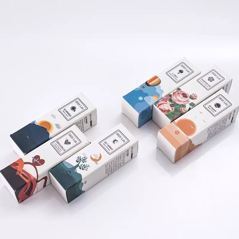 CMYK-Vollfarbdruck-Boxen 350 400 g/m² Lippenstift-Geschenkboxen