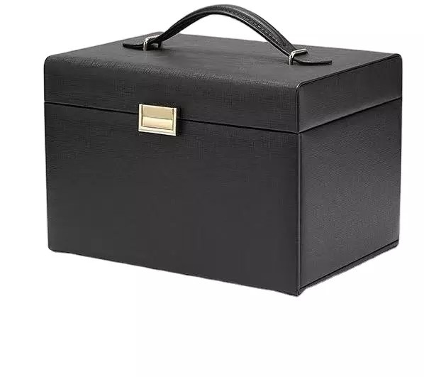 Vollfarbig bedruckte Boxen aus Kunstleder, individuell für Frauen, Mädchen, Schmuck