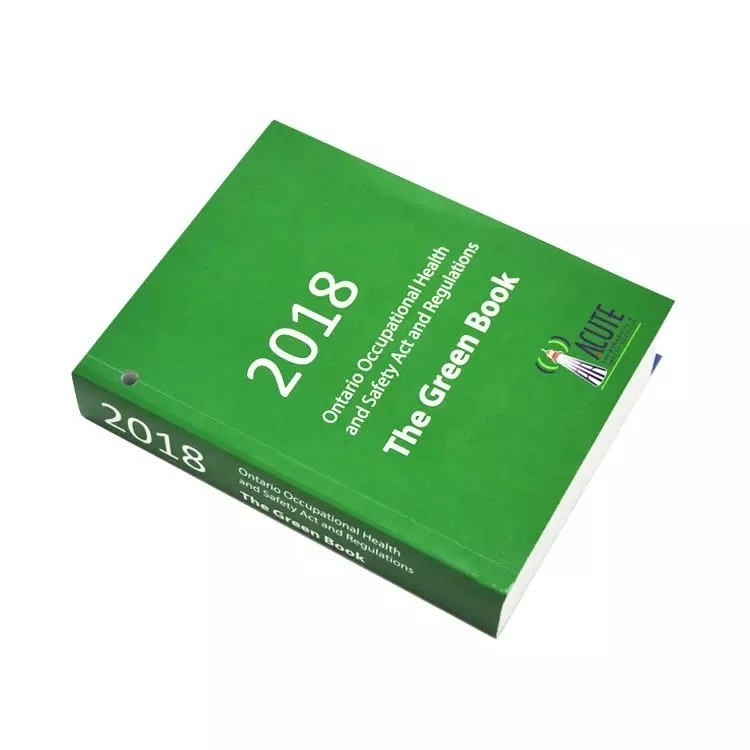 Dickes Softcover Vollfarbiger Buchdruck 4c+4c Cmyk benutzerdefinierte Größe