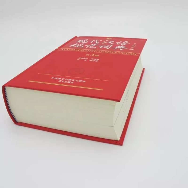 Glänzende/matte Laminierung, druckbares englisches Wörterbuch, bunter Digitaldruck