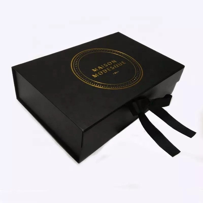 Faltbarer Geschenk-Schuhkarton aus Kraftpapier, biologisch abbaubar, recycelbar, Cmyk-Farbe